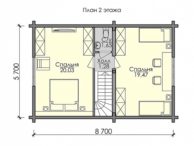 2 этаж - 50